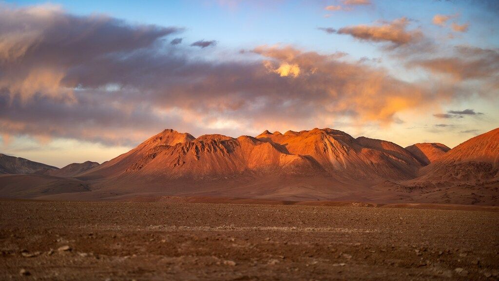 Paisaje desértico de Tarapacá