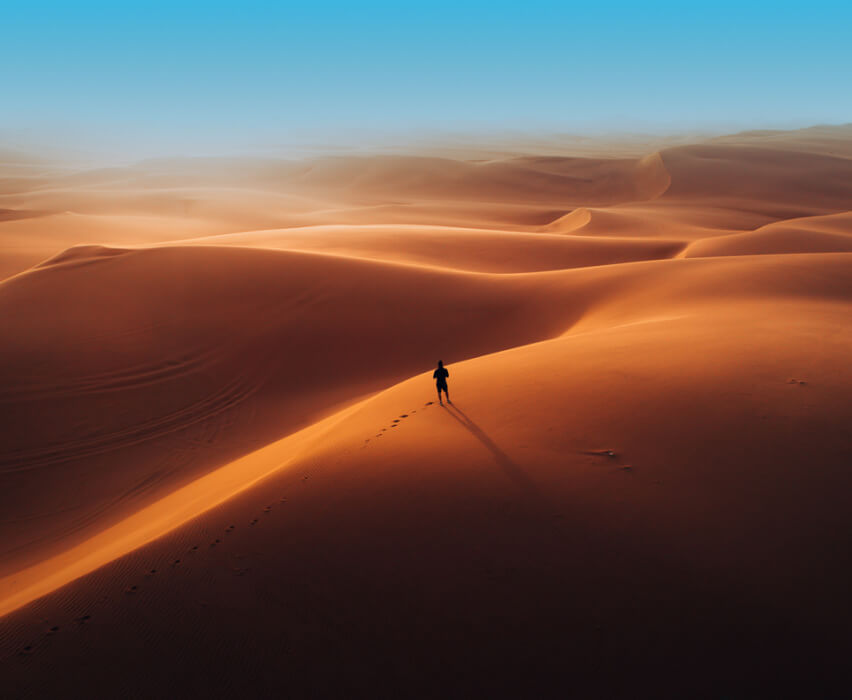 Paisaje del desierto de Atacama